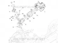 Throttle body - Injector - Inlet manifold