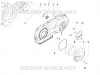 Crankcase cover - Crankcase cooling