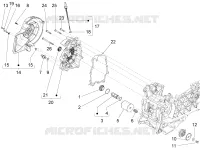 FLYWHEEL COVER - OIL FILTER
