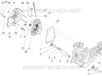 FLYWHEEL COVER - OIL FILTER