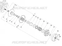Driven pulley