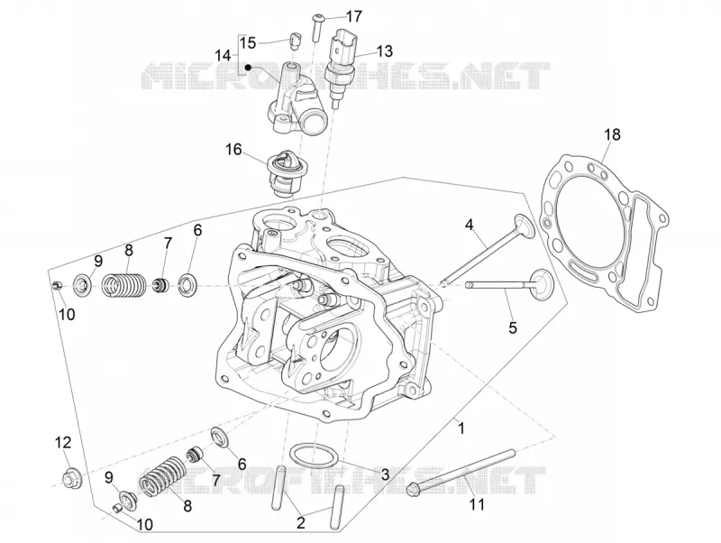 CYLINDER HEAD - VALVES
