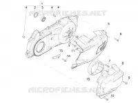 Crankcase cover - Crankcase cooling