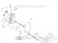 FLYWHEEL COVER - OIL FILTER