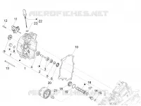 FLYWHEEL COVER - OIL FILTER