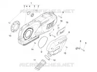 Crankcase cover - Crankcase cooling