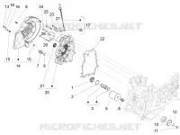 FLYWHEEL COVER - OIL FILTER