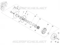 Driven pulley