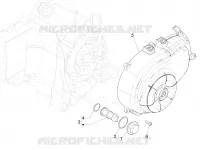FLYWHEEL COVER - OIL FILTER