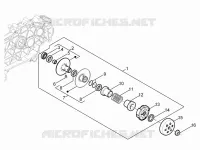 Driven pulley