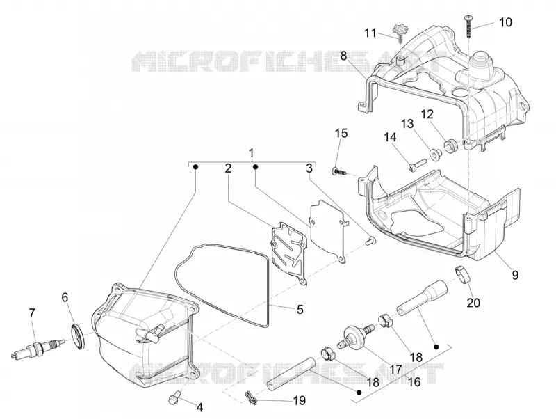 Cylinder head cover
