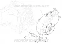 FLYWHEEL COVER - OIL FILTER