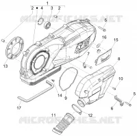 Crankcase cover - Crankcase cooling