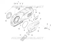 Crankcase cover - Crankcase cooling