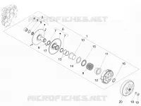 Driven pulley