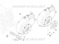 FLYWHEEL COVER - OIL FILTER