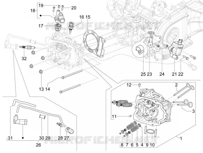 CYLINDER HEAD - VALVES