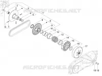 Driven pulley