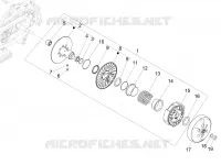 Driven pulley