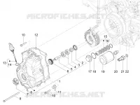 FLYWHEEL COVER - OIL FILTER