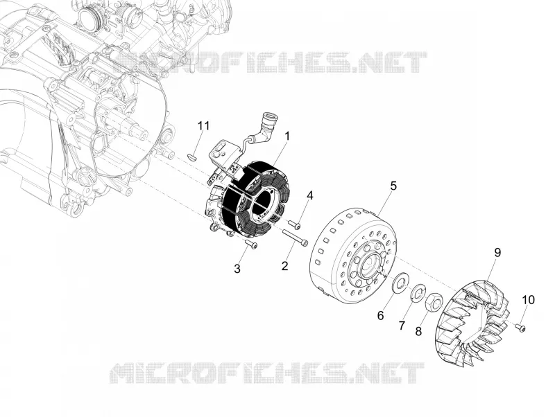 Cdi magneto assy