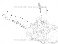 FLYWHEEL COVER - OIL FILTER
