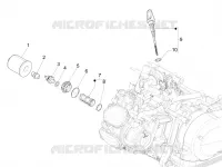 FLYWHEEL COVER - OIL FILTER