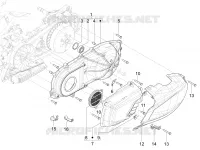 Crankcase cover - Crankcase cooling