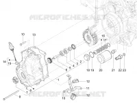 FLYWHEEL COVER - OIL FILTER