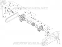 Driven pulley
