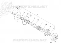 Driven pulley