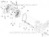 FLYWHEEL COVER - OIL FILTER