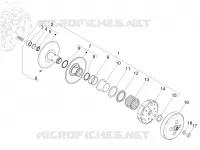 Driven pulley