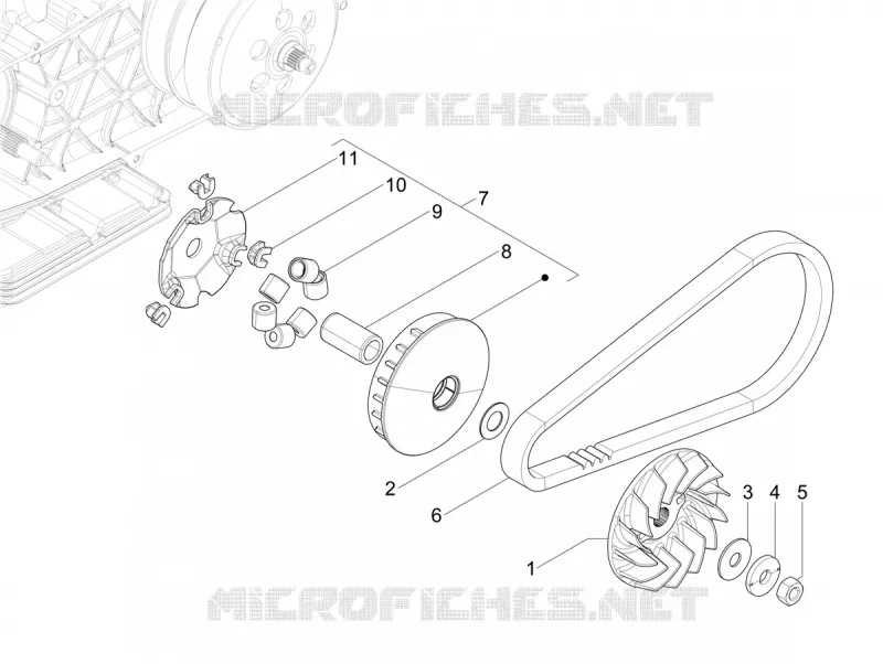 Driving pulley