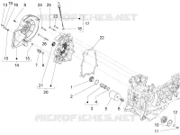 FLYWHEEL COVER - OIL FILTER