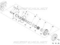 Driven pulley