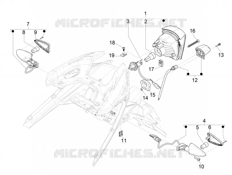 TAIL LIGHTS - INDICATORS