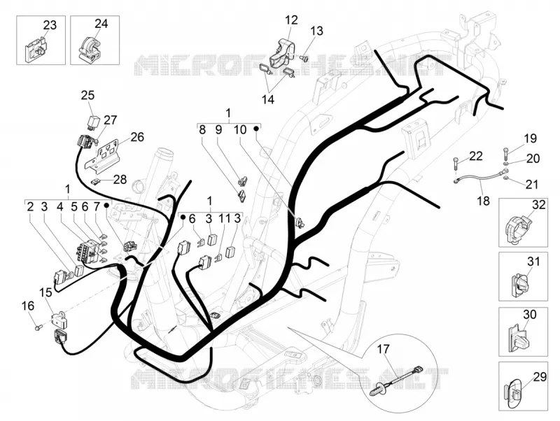 MAIN WIRING HARNESS