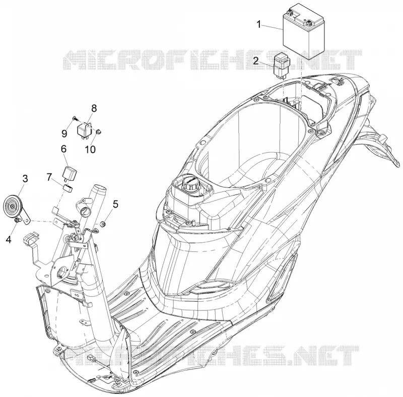Remote control switches - Battery - Horn