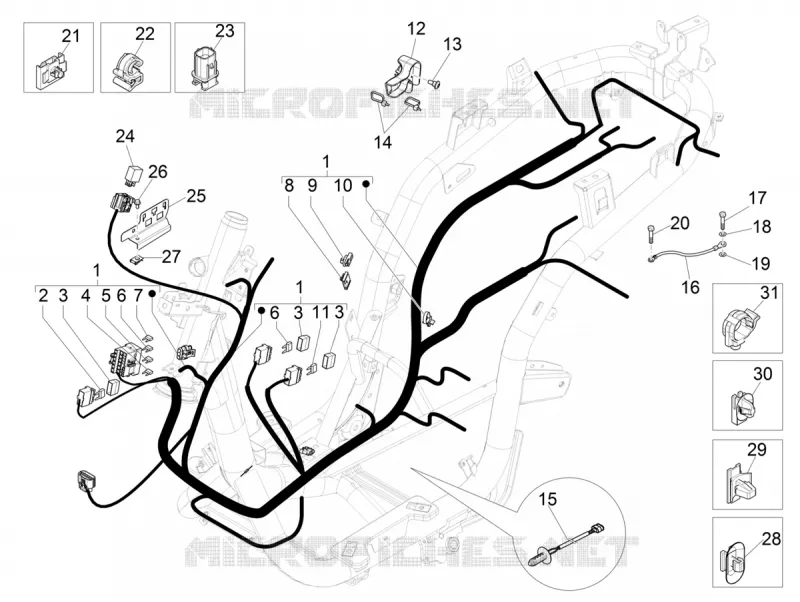 MAIN WIRING HARNESS