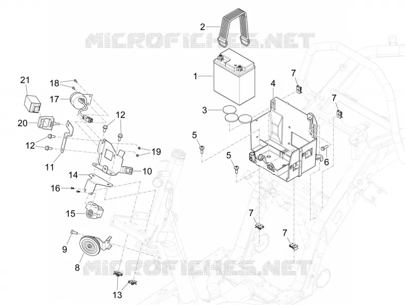 Remote control switches - Battery - Horn