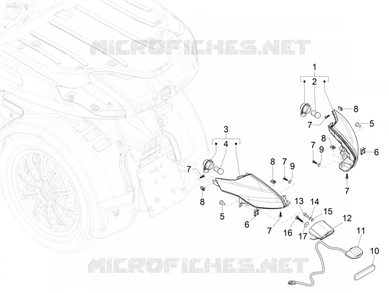 TAIL LIGHTS - INDICATORS