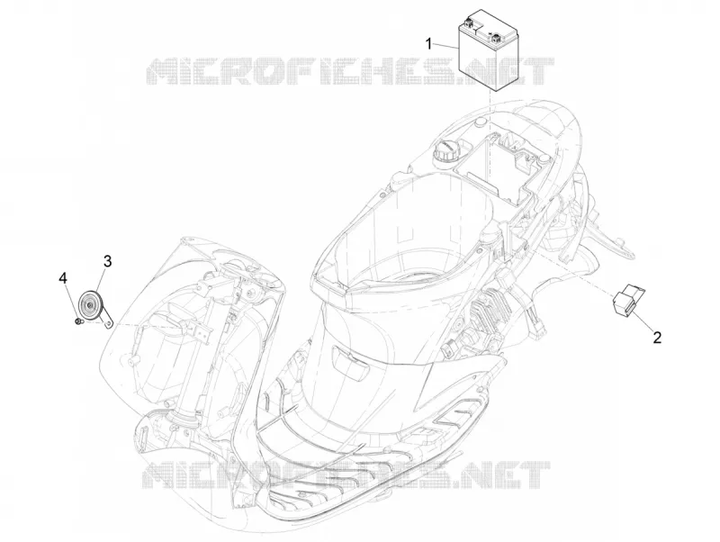 Remote control switches - Battery - Horn