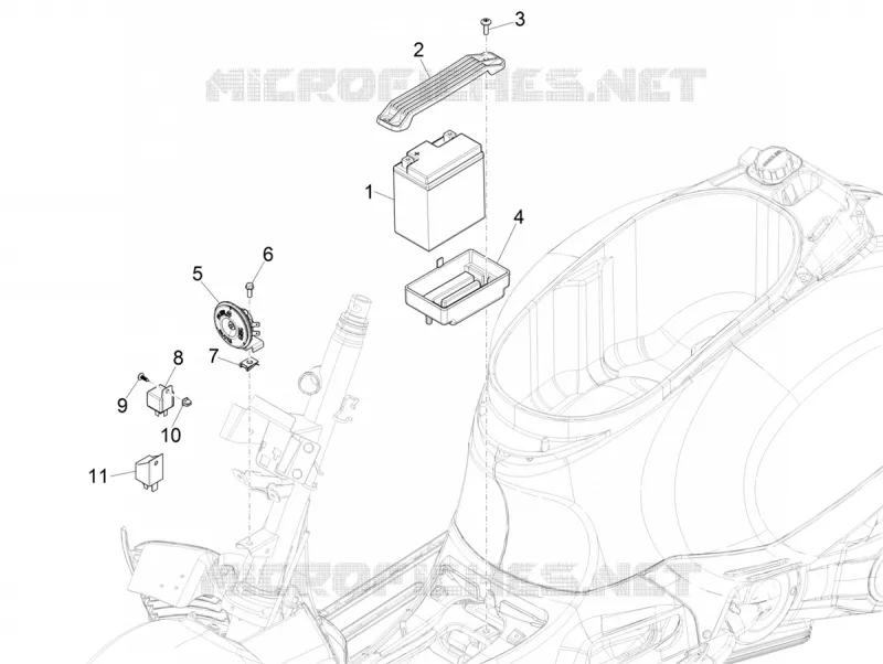 Remote control switches - Battery - Horn