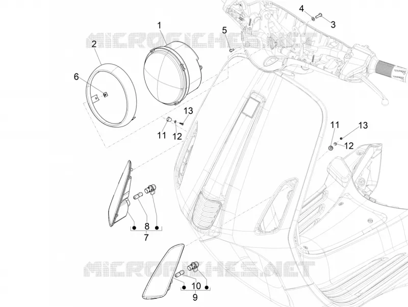 HEADLIGHT - INDICATORS