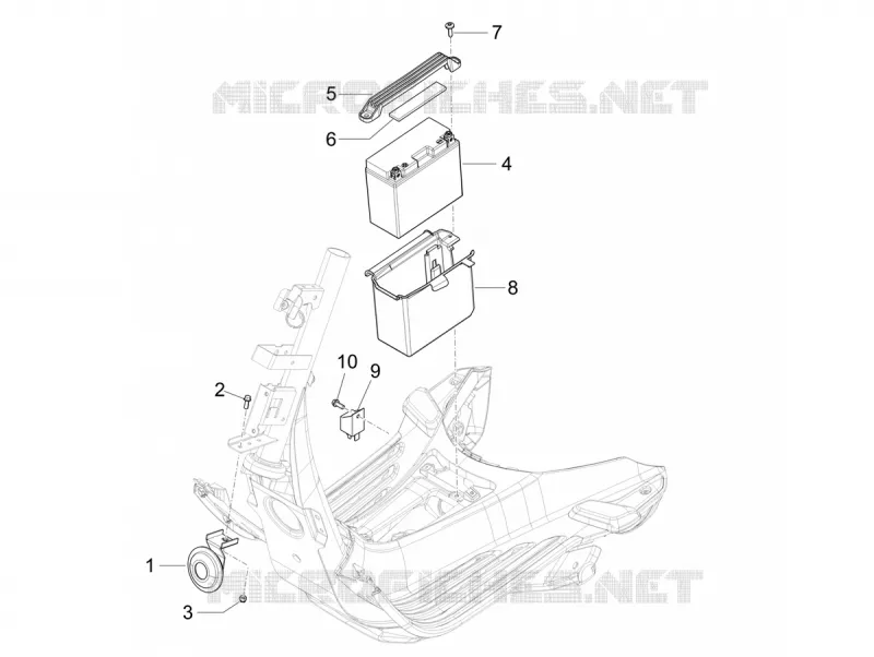 Remote control switches - Battery - Horn