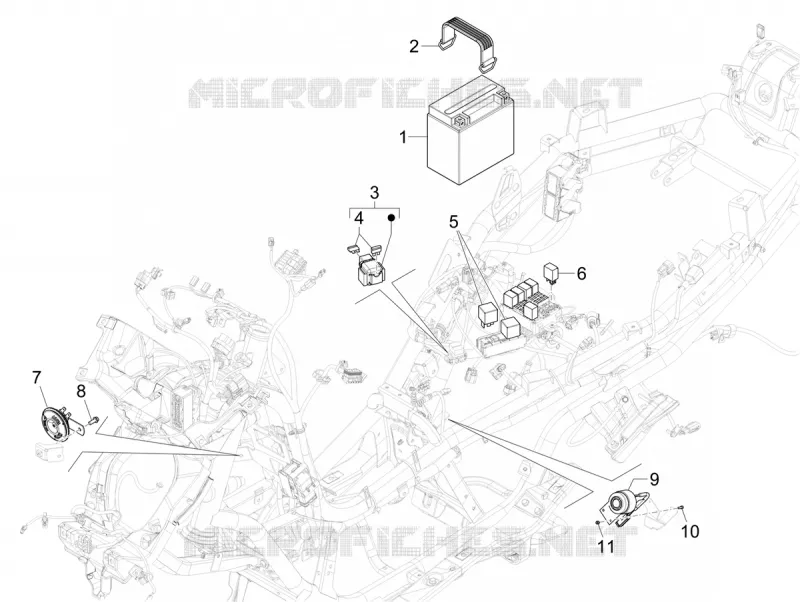 Remote control switches - Battery - Horn
