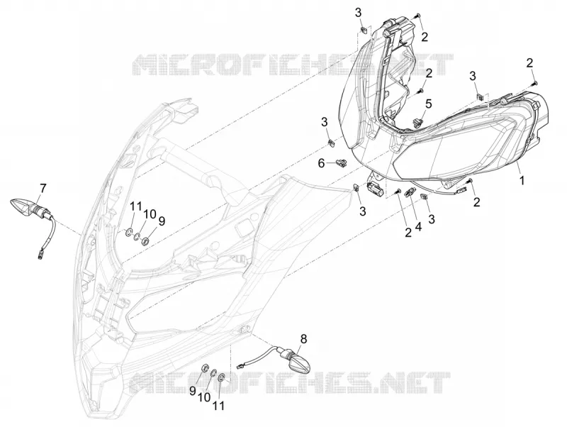 HEADLIGHT - INDICATORS