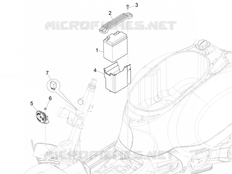 Remote control switches - Battery - Horn