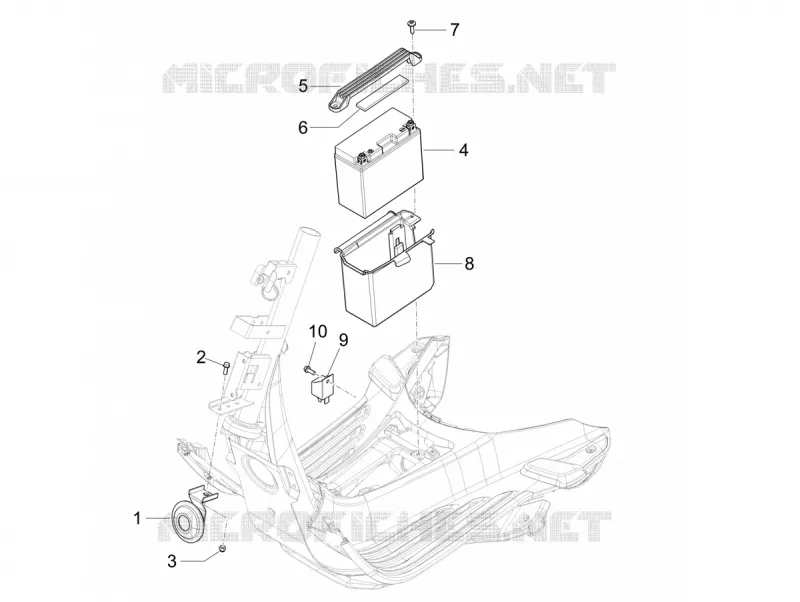 Remote control switches - Battery - Horn